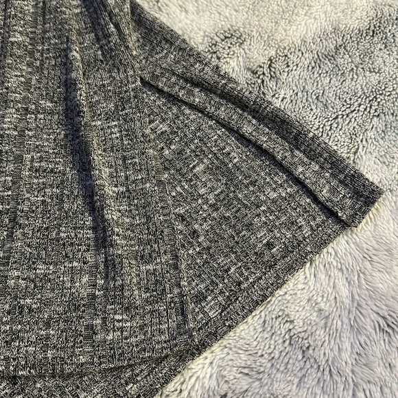 Nine West Open Front Rib Knit Long Cardigan Duster - Picture 6 of 8